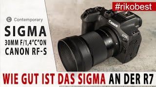 Sigma 30mm f/1.4 DC DN 'C' on Canon RF (EOS R7) Review / Test