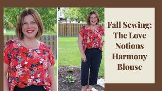 Fall Sewing: The Love Notions Harmony Blouse