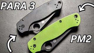 Spyderco Para 3 or Paramilitary 2 | Which One I'm Going With 