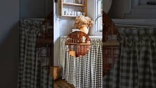 "Curtain Magic!  Transform Your Shelves with Style