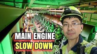 MAIN ENGINE SLOW DOWN & PROPER CHECKING OF ELECTRIC MOTOR | MARINE ELECTRICIAN