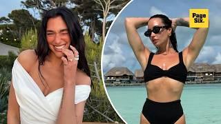 Dua Lipa is ‘Levitating’ amid engagement, more celebrity couple news | Page Six Love Bomb