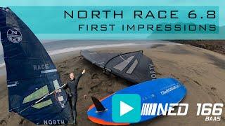 First Impressions | North Sails RACE 6.8 | Windsurfing