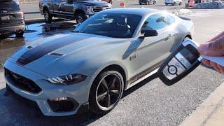 Stangmode Takes Delivery of a $60,000 2021 Mach 1 FORD MUSTANG!