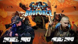 Играем в BroForce! Rebel Bro и ЛевоBRO! Гость: МЯТЕЖНИК ДЖЕК!