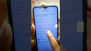 Vivo y12 / y15 factory reset setting // erase all data ( factory reset )