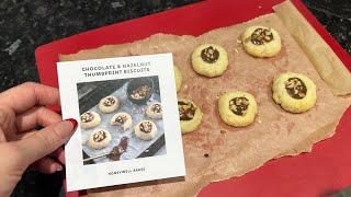 Honeywell bakes Advent Calendar Day 6 - Chocolate hazlenut biscuits