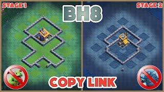 TOP 10 NEW BUILDER HALL 8 BASE  || BH8 BASE WITH LINK || BH8 BASE LAYOUT || BH8 ANTI 3 STAR BASE