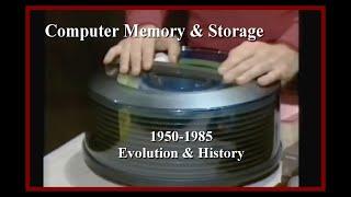 Computer History:  Memory & Storage 1950-1985 -  (Core, disc, vacuum tube, etc.)