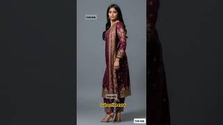 Confident Queen in Purple Salwar  | Desi Elegance & Curves  | Tag That Lucky Friend 