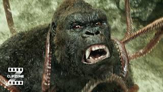 Kong: Skull Island | Kong Vs. The Squid | ClipZone: High Octane Hits