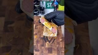 Egg Tortilla Hot Dog Super Hack! #foodhacks #shorts #viral #delicious #musttry #yummmmy