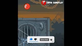 Red Ball 4 Level 33 'EPIC FAIL' Tomato Ball Speed Run Gameplay #shorts