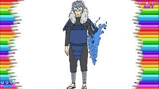 How to Draw Tobirama Senju From Naruto Anime Character Easy Drawing Tutorial