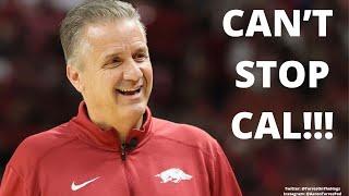 John Calipari adds INTERNATIONAL BIG MAN ELMIR DZAFIC - JUST HOW HIGH IS THE HOGS CEILING IN 2026?