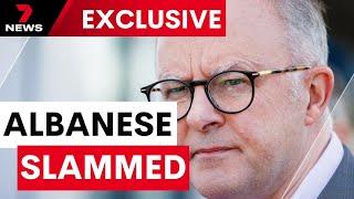 Anthony Albanese slammed for playing tennis during synagogue attack | 7NEWS