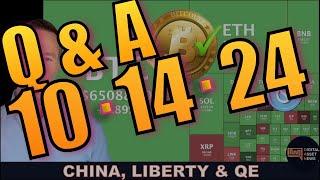 Q&A - WE'RE BACK! (THANKS TO CHINA, LIBERTY & QE). ALTS AT ATH's. WATCH OUT!!