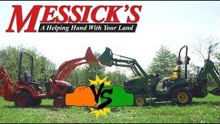 John Deere 1 Series VS. Kubota BX Series