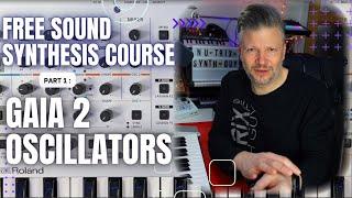 A beginner’s guide to synthesis course - oscillators