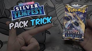 Silver Tempest TCG Pack Trick Tutorial: Pokemon Trading Card Game