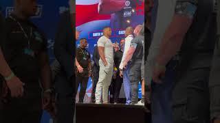 FACING OFF. JOSHUA vs DUBOIS. WEMBLEY STADIUM EDITION. 