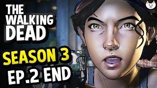 The Walking Dead Game Season 3 - CLEM'S SECRET - The Walking Dead New Frontier Gameplay  Ep2 ENDING)