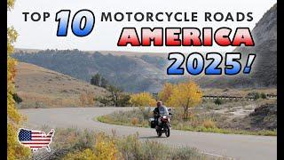 Top 10 Motorcycle Rides in the USA for 2025 | Part 1 of 2