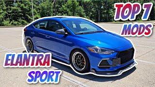 Top 7 Car Mods for your Hyundai Elantra Sport