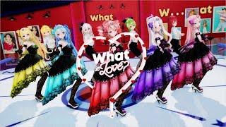 【MMD】TWICE - What is Love?【Short version, 19 models】[4K UHD]