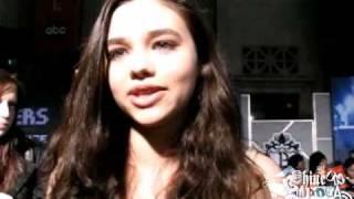 India Eisley Interview - Jonas Brothers 3D Premiere