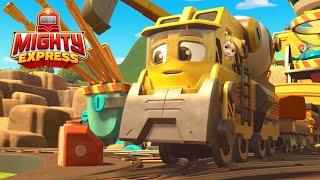 Brock Helps Fix The Bridge and MORE! | Mighty Express Compilation | Cartoons for Kids