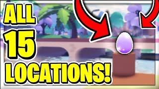 ALL *15* EASTER EGG LOCATIONS In Roblox Overlook Bay! Egg Hunt Event!