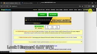 Freebitco.in Script Earn Free 0.01 to 0.1 Bitcoin Daily 