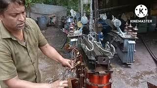 Transformer || Transformer Repair || ITI Transformer practical video in Hindi ट्रांसफार्मर !!