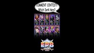 COMMENT CONTEST!!! Which Dark Hero??—Empires and Puzzles Books