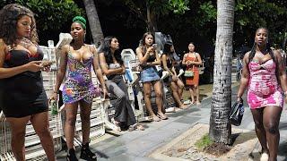 Pattaya Beach Road Walk with a Glimpse of Freelancers!