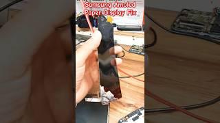 Samsung Amoled Paper Display broken glass Replace #Mobile2service#Shorts#Viral#trending#Youtube#fix