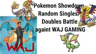 Pokemon Showdown Random Singles/Doubles Battle with Waj