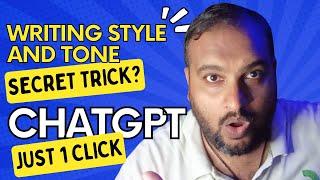 Set Your Writing Tone and Style with ChatGPT | Magical Trick