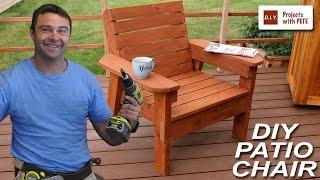 How to Build a Patio Chair - DIY Outdoor Chair Build