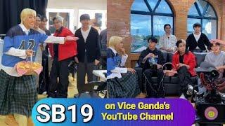 VICE GANDA VISITS SB19 AT 1Z OFFICE FOR AN INTERVIEW