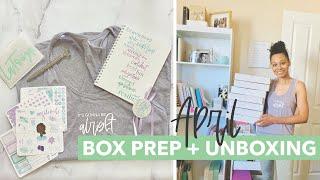 Making A Subscription Box + Unboxing | Behind The Scenes of A Subscription Box | Stationery Business