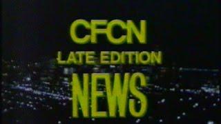 CFCN Late Edition News, Oct 3 1982