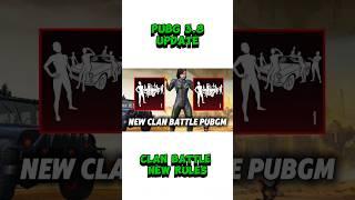 New clan battle Pubg mobile 