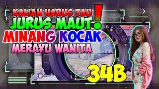 JURUS AMPUH MINANG KOCAK TUNDUKAN WANITA BOHAY - PUBG MOBILE