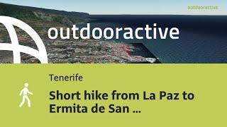 Flyover video: Short hike from La Paz to Ermita de San Telmo on June 18, 2025