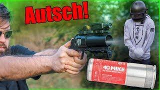 40 Mike Airsoft Granate Das BÖSE hat ein Airsoft-Gesicht