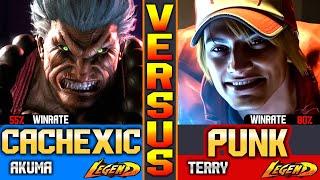 SF6 Punk (Terry Vs Cachexic) Akuma ▰ High Level