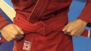 HOW TO TIE A SAMBO BELT