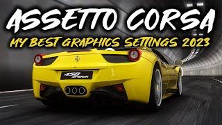 Assetto Corsa - My Best Graphics Settings 2023! | SOL & PURE & CSP & PP-Filters ⭐